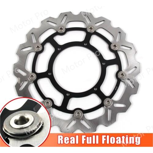 DRZ400SM 05-09 CNC Floating Disk Brake Rotor For SUZUKI DRZ-SM400 2005 2006 2007 2008 2009 DRZ SM Motorcycle Accessories