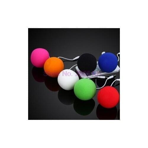 By dhl or ems 500 pieces wholesale new Music Balloon Mini speakers For mp3 mp4 player Cell Phone Portable speaker 5 Colors