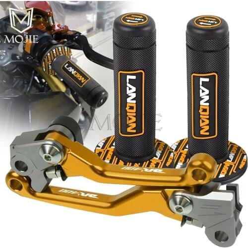 For SUZUKI DRZ400 DRZ 400 S SM DRZ400S DRZ400SM 2000-2017 CNC Pivot Brake Clutch Levers Dirt Bike Handle Hand Grip Handlebar