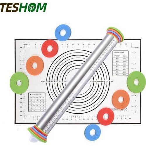 TESHOM Adjustable Dough Rolling Pins
