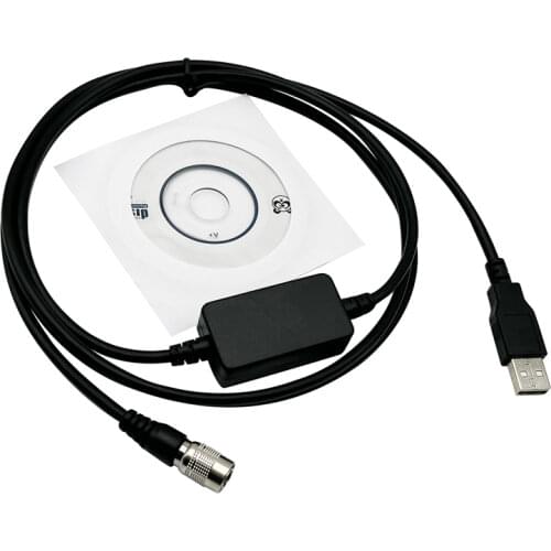 USB Data Cable for Topcon Sokkia Gowin South Total Station Surveying Tools fit PC Win7 8 10 System