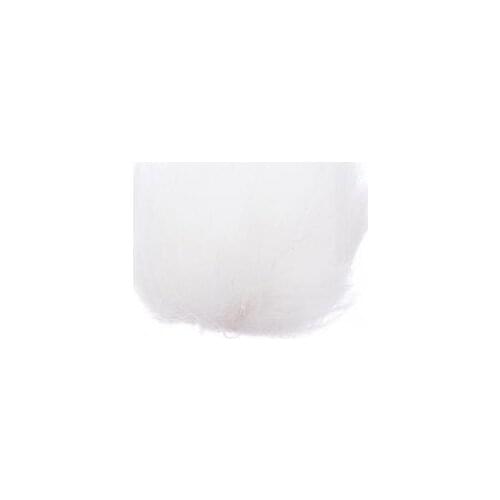 White Fur Microphone Windscreen for Lapel Lavalier Mic