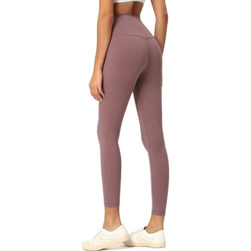 Women Fitness Running Yoga Pants Sporty Tights Woman Push Up High Waist Gym Leggings Tapered V Back Waistband Leggings Sport