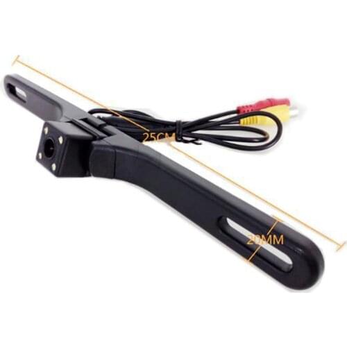 1PCS Car Rear View Reverse Backup Parking Camera License Plate Night Vision 80 CMOS camera only