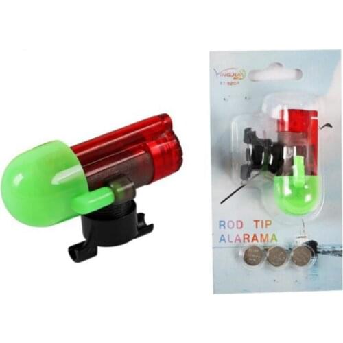 1Set Automatic Induction Fishing Alarm Rod Tip Night Fishing Indicator Light Auto Recognition Bite Alert Tackle