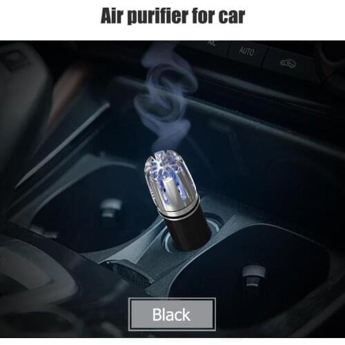 Car Air Purifier Ionizer Air Cleaner Auto Ionic Air Freshener and Odor Eliminator Remover Smoke Smell Purifier