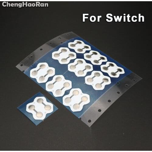 ChengHaoRan Replacement Conductive Film Keypad For Nintend Switch NS NX Joy Con Left Right R L ABXY Electronic Pad Button