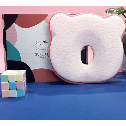 Baby Pillow Prevent Flat Head Neck Support Newborn Sleeping Cushion