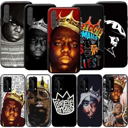 GX157 Notorious BIG Biggie Silicone Case for Huawei P9 P10 P20 P30 P40 Y6 2018 Y7 Y9 Lite Pro Max Prime Mini
