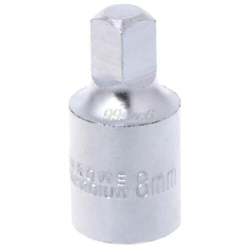 8mm Square Oil Sump Drain Plug Key Tool Remover For Renault Citroen Peugeot June DropShip