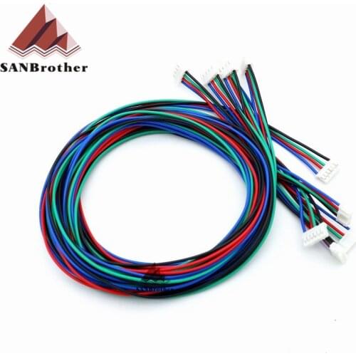 3D Printer Cables HX2.54 4P-PH2.0 6P UM2 Ultimaker 2 Extended + Stepper Motor Cable Wholesale Top Quality