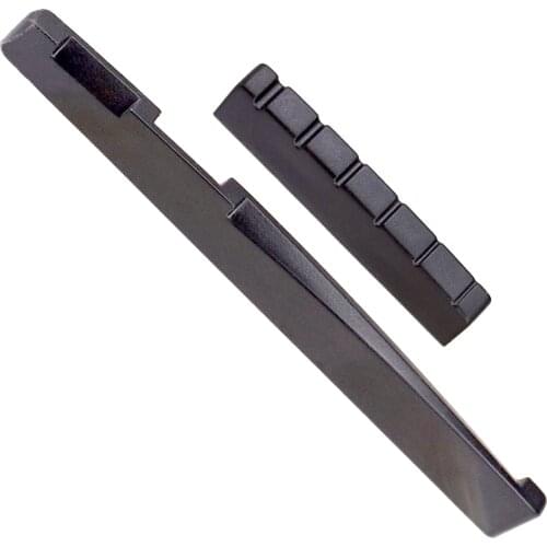 Guitar Bridge Saddle and Nut Set for Left Handed Acoustic Guitar Parts