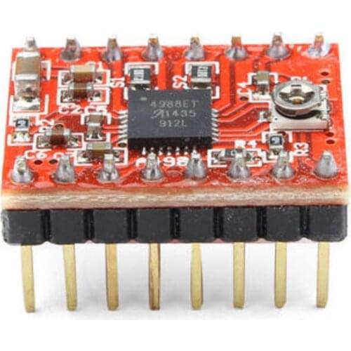 KuaiJieWei 3D printer Store 3D Printer 4PCS/1lot A4988 Reprap Stepping Stepper Step Motor Driver Module
