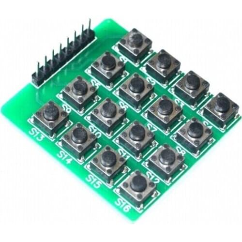 MCU Extension 4 x 4 16-Key Matrix Keyboard Module for Arduino 4*4 matrix keyboard