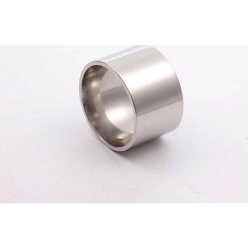 Extra Wide 14MM Rings Men Fashion Jewelry Decorations Finger Accessories Metal Rings for Women Titanium Steel Ring anillos mujer