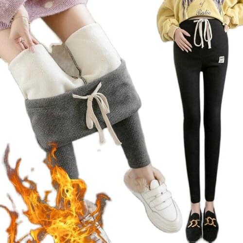 Pregnant Women Abdominal Support Leggings Winter Autumn Pregnant Women Korean-style 2020 Winter Outer Wear Fashion Pure Cotton P