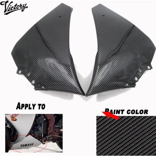 Suitable FOR Yamaha YZF-R1 Motorcycle Parts Carbon Fiber Fairing Side Plate Protective Shell ABS Injection Material 2009 2014