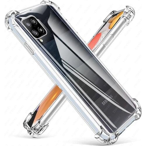 Shockproof Case on For Samsung Galaxy A42 SM-A426B A426 6.6" A71 A51 A52 A72 A32 5G A21s M51 M31s Silicone Back Cover Cases