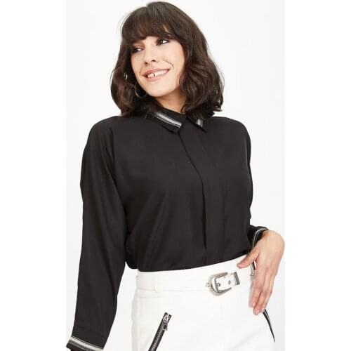 Street F. Black Blouses