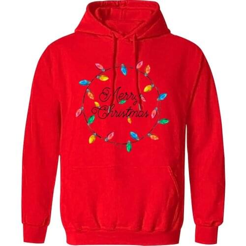 Merry Christmas Hooded For Mens Harajuku Streetwear Male Sweatshirt Vintage Leisure Outwear Clothing Fashion Sudaderas Pullovers