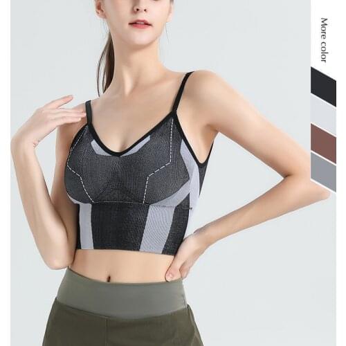 SALSPOR Women Yoga Bras Seamless Shockproof Push Up Sports Brassiere Woman Fitness Workout Gym Joggings Athletic Underwear