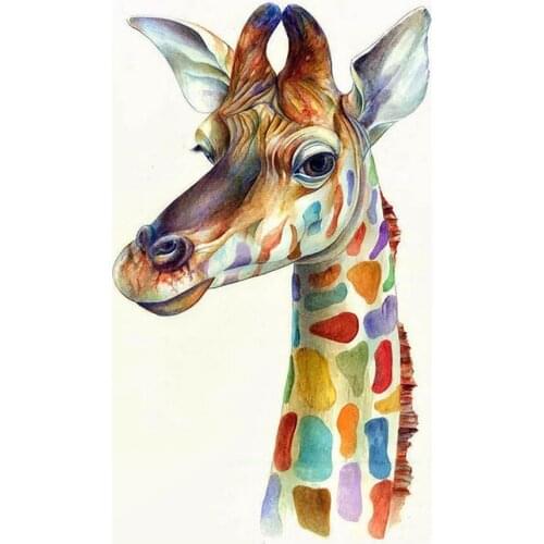 Animal Giraffe Diamond Painting Round Full Drill Nouveaute DIY Mosaic Embroidery 5D Cross Stitch Home Decor Gifts