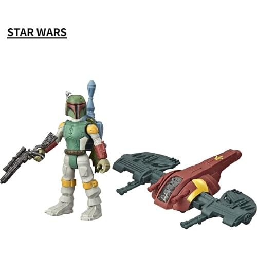 Star Wars Mission Fleet Gear Class Boba Fett Capture In The Clouds 2.5-Inch-Scale Figure and Vehicle Toys for Kids Ages 4 and Up