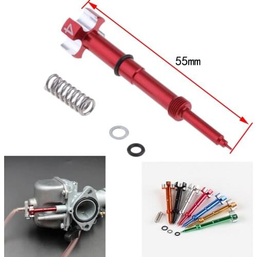 1 Set Adjustable Air Carburetor Fuel Mixture Screw For Motorcycle ATV Dirt Bikes Keihin FCR For Yamaha Honda Carburetors CNC