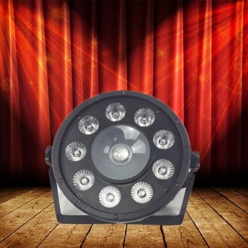 9x3W LED Par Light 30W COB Parcan DJ wash stage lighting effect
