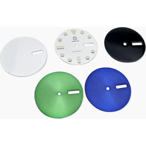 Watch Dial Dual calendar Single calendar-28.5mm Parts For Seiko Skx007 Skx009 SPRD Fit Movement NH35A NH36A 4R, 6R