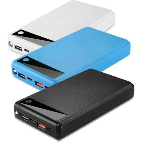 DIY 6*18650 Power Bank Case Dual USB LED Display QC3.0 Quick Charge Battery Holder Charge Storage Box Shell Case For Cellphone