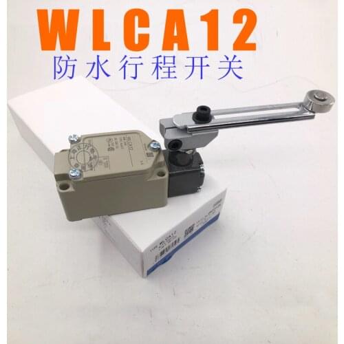 Travel switch waterproof WLCA12 limit switch mold lathe radio rocker slot type PVC trunking accessories