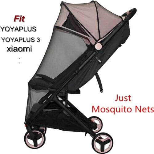 Infants Baby Stroller Pushchair Mosquito Insect Net Safe Mesh Buggys Crib Netting Cart Mosquito Fit Yoyaplus 3 Xiaomi Stroller