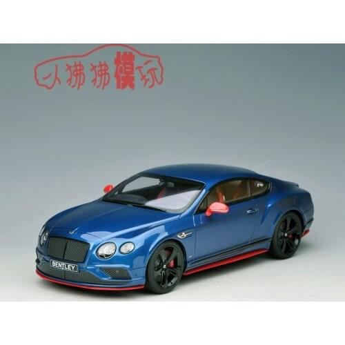 NEW GT Spirit 1:18 BENTLEYS continental GT Speed Black Edition Limited 504pcs collection of die casting alloy trolley model