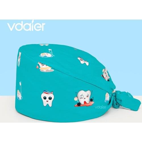 Wholesale operation cap Women and man Pharmacy Bonnet Caps Lab Pet hospital Doctor Surgical Cap Working Cap nurse uniform hat