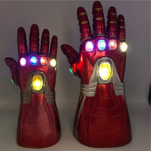 Endgame Gauntlet Cosplay Arm Latex Gloves Superhero Weapons Masks Gun Props New DropShipping