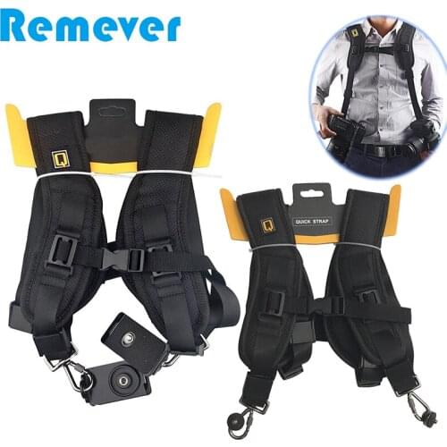 New Arrival Drop Resistance Quick Shooting Shoulder Straps with Dual Quick Release Plates for Canon Nikon Sony DSLR SLR Cameras