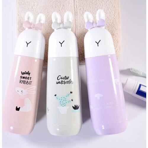 Portable Toothbrush Organizer Plastic 1Pcs Tooth Brush Protect Toothbrush Storage Box Cute Cartoon
