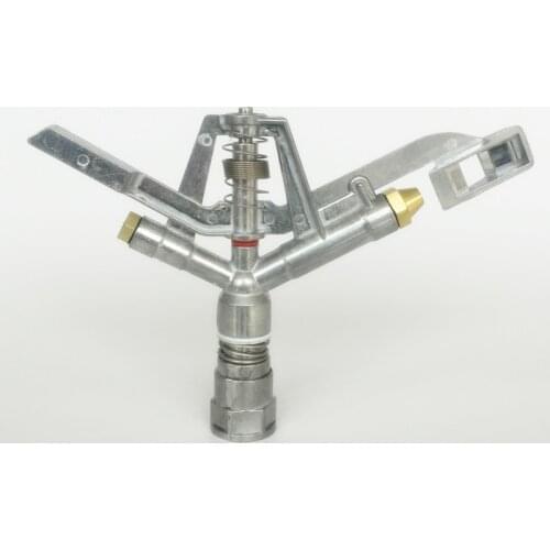 2Pcs/Pack 1"(DN25) Garden Lawn Watering Sprinkler Zinc Alloy Rotary Rocker Arm Sprinklers