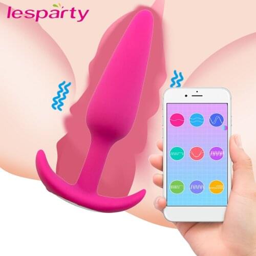 Music Control Vibrator Bluetooth APP Butt Plug Video Remote Control Anal Plug Prostate Massage Pussy Sex Toys Adult Sex Product