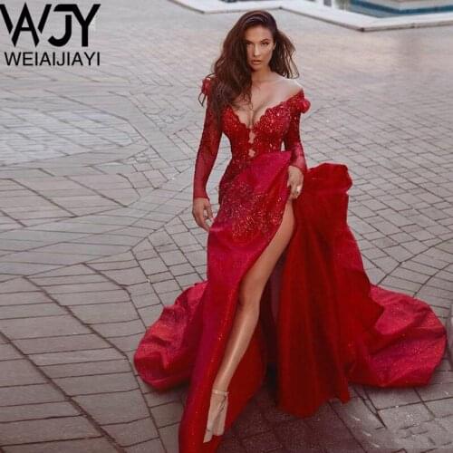 WEIAIJIAYI TRADING CO LTD Women's Dresses With A Train