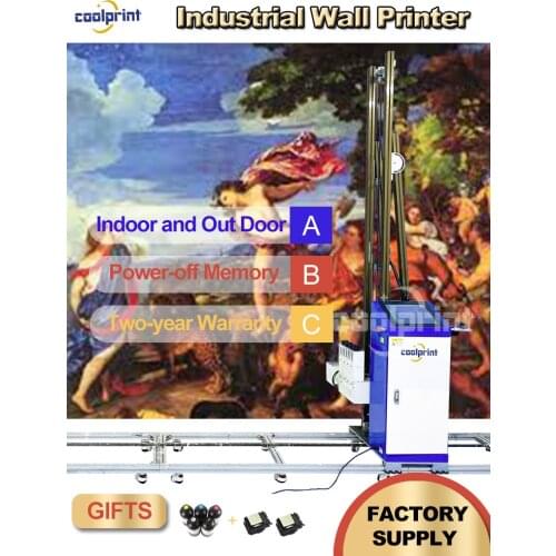 5D 3D Photo Printer UV Wall Decals Printing Machine for Wall Decoration UV Inkjet Printer Popular Printer Wall