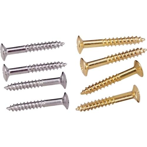 80xHumbucker Pickup Frame Mounting Screws For E Guitar Accessories A + B