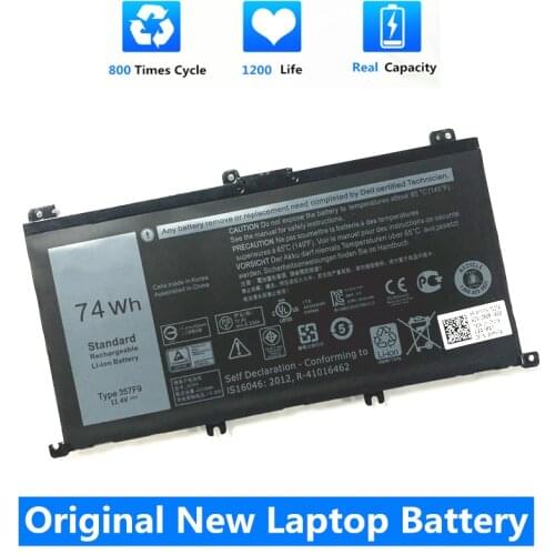CSMHY 11.4V 74WH 357F9 Battery For Dell Inspiron 15- 7000 7559 7557 7566 7567 5576 INS15PD-1548B INS15PD-1748B INS15PD-1848B