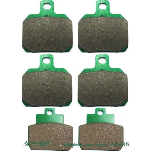 For PIAGGIO 500 BEVERLY 2006 Disc Brake Pads Pill Front Rear