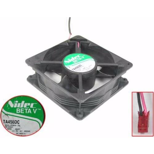 Nidec B33534-16A DC 24V 0.45A 120x120x38mm 2-Wire Server Cooling Fan