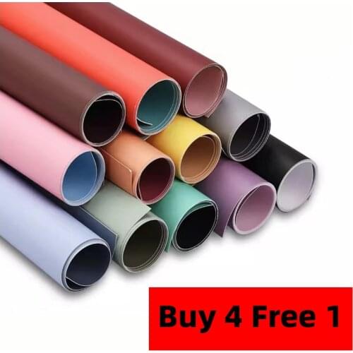 [Buy 4 Free 1] POCO 17 Color PVC Molandi 57*87CM Photography Backdrop 2 Sided Green Screen Photo Background Backdrops