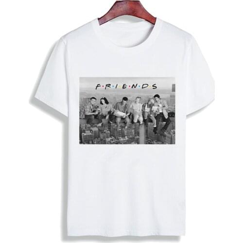 Womens T-shirt Friends TV Show Show Short Sleeve Top T-shirt Fashion Casual T-shirt Harajuku Graphic T-shirt Clothing