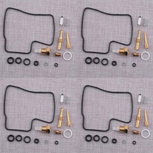 4sets New Carburetor Repair Rebuild Kit Fit for Honda VF700C Magna 700 VF750C V45 Magna VF750F V45 Interceptor VFR700 VFR750