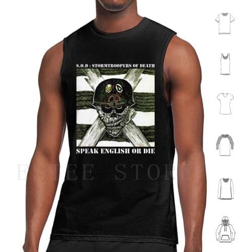S.O.D ( Stormtroopers Of Death ) Tank Tops Vest Sleeveless S O D Stormtroopers Of Death Stormtroopers Of Death Sod
